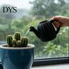 Minimalist Home Garden Decor Cute Cactus Watering Can, Shower Head Plastic Creative Gardening Equipment Pot, Small Can for Houseplants, Indoor Flowers