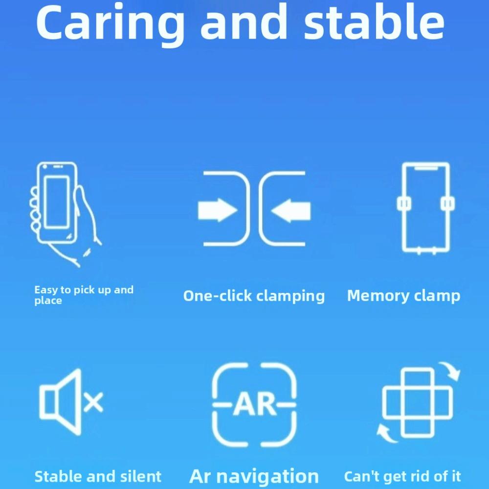 Rotating Rearview Mirror Phone Holder Adjustable Car Mobile Phone Holder Car Mount Stand Car