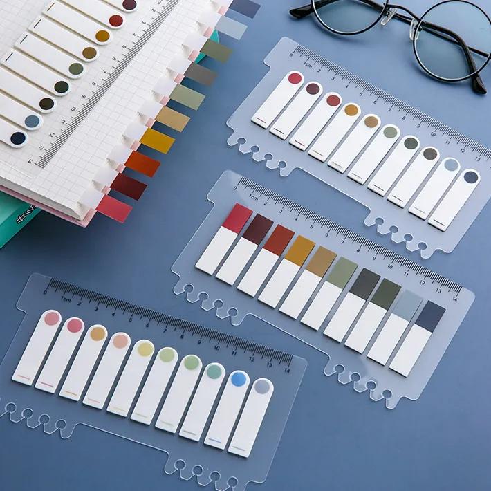 Сплошной цвет липкие этикетки для заметок с индексом для книг — фото 9