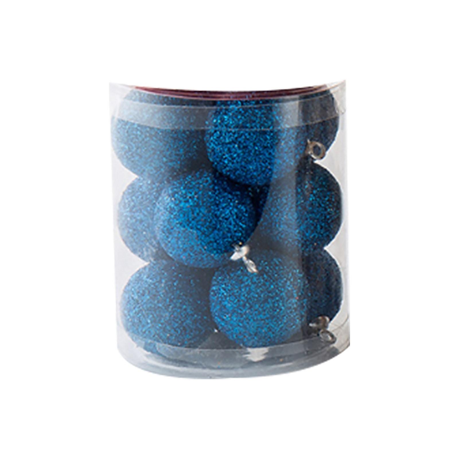 

Christmas Decorations 12Pcs Christmas Balls Baubles Party Xmas Tree Decorations Hanging Ornament Decors One Size