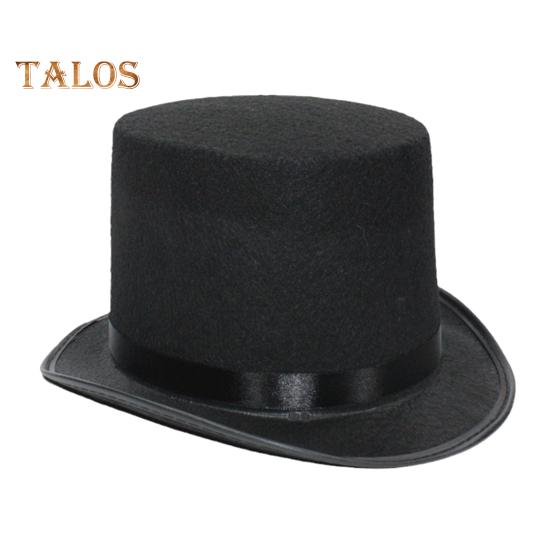 

Дитячий джазовий капелюх із стрічковим декором для вечірки Косплей Перформанс Верхній капелюх Легка ретро кепка з короткими полями для артистичного повсякденного носіння children чорний