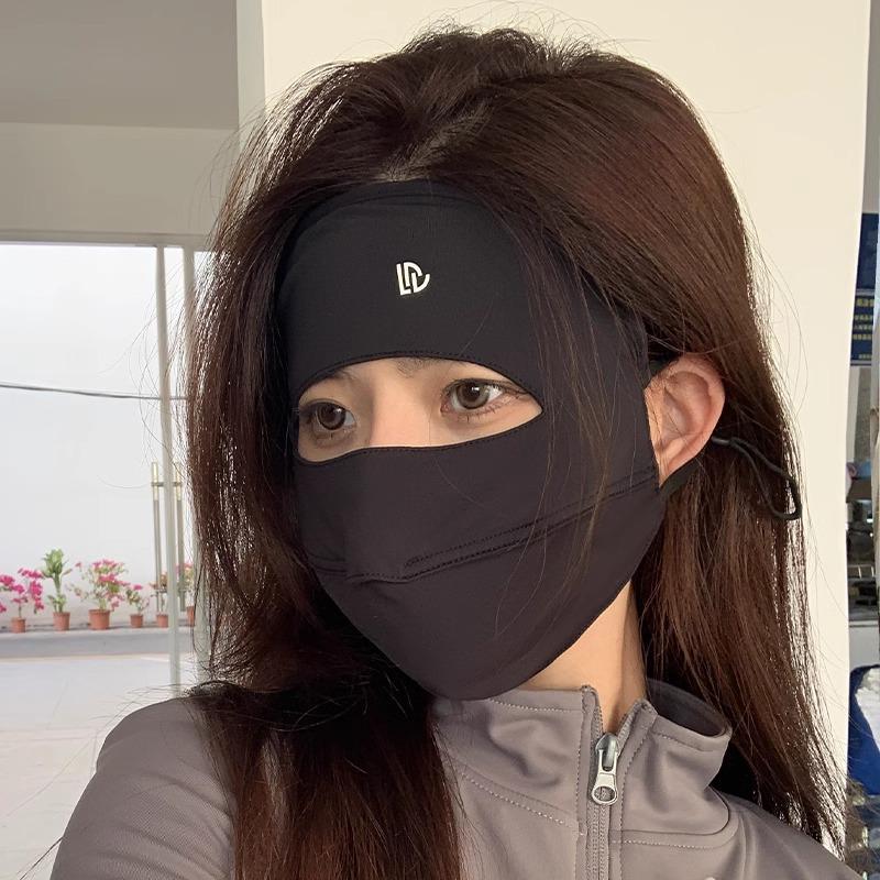Women's Summer UV Protection Ice Silk Face Mask