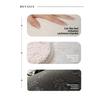 Cute Cartoon Irregular Faux Cashmere Floor Mat, Water Absorbent Non-Slip Bath Rug Wear Resistant Decor Carpet for Bathroom Bedroom