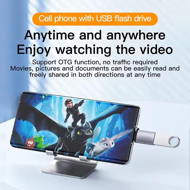 USB 3.2 OTG Adapter USB C To USB 3.2 Gen2 Adapter for Samsung Macbook Laptops Card Reader 10Gbps USB3.0 To Type C OTG Connector