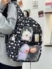 Schoolbag pain bag backpack school bag junior high school girls star pain large capacity college students high school students daily baby bag backpack