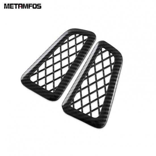 Interior Accessories For Honda Accord Sedan  2024 2025 Carbon Fiber Front Upper Air Condition Vent Outlet Cover Trim Frame