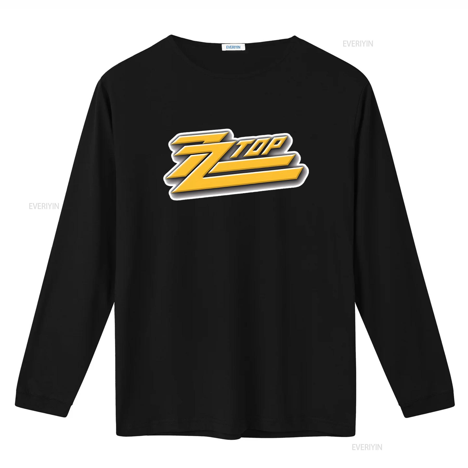 

ZZTOP ZZ TOP Rock Metal Rules Fun Music Logo Grey T Shirt Casual Style for Lovers vintage Washed homme Soft Slightly Breathable S