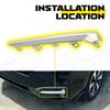 LEFT+RIGHT Side Fog Light Molding Trim For 2017-2018 Subaru Forester 57708SG000