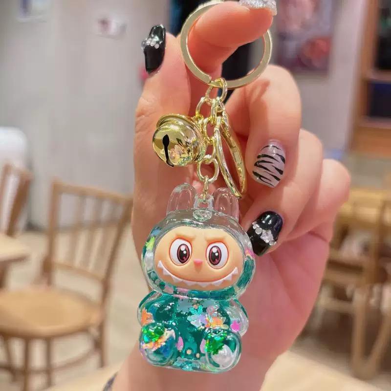 Labubu Cartoon Elf Keychain Doll Pendant .Cute Bag Charm Gift