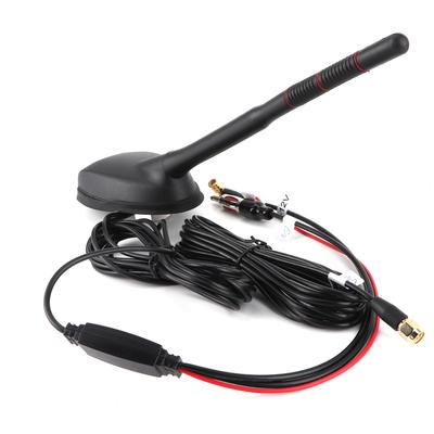 Car DAB+GPS+FM Antenna Active Amplified Top Roof Mount Waterproof Dustproof