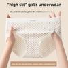 Ladies Autumn Cotton Anti - Bacterial Crotch High Split Anti - Clip Hip Bag Hip Non - Mark Briefs