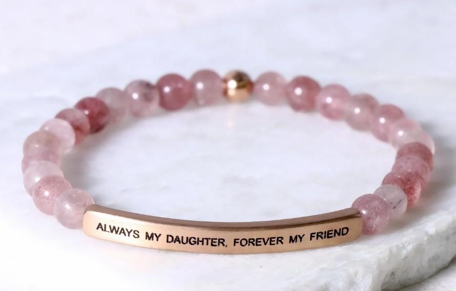 6Mm steel ball obsidian powder chalcedony stainless steel elbow lettering aquamarine bracelet