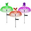 Waterproof Solar Jellyfish Reed Lawn Lamp - Outdoor Luminous Decoration