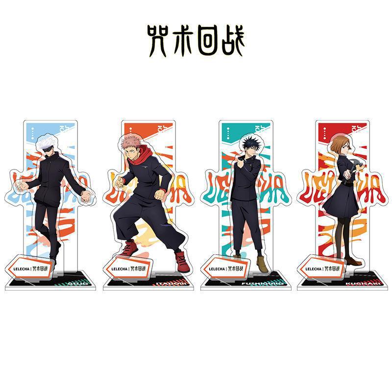 Anime Jujutsu Kaisen Figures Acrylic Stands Satoru Gojo Itadori Yuji Megumi  Nobara Model Desk Decoration Collection Gifts Toys