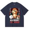 230 Gsm 100% Cotton Fullmetal Alchemist V5 Alchemy Crossing Print Unisex Heavy Cotton T Shirt