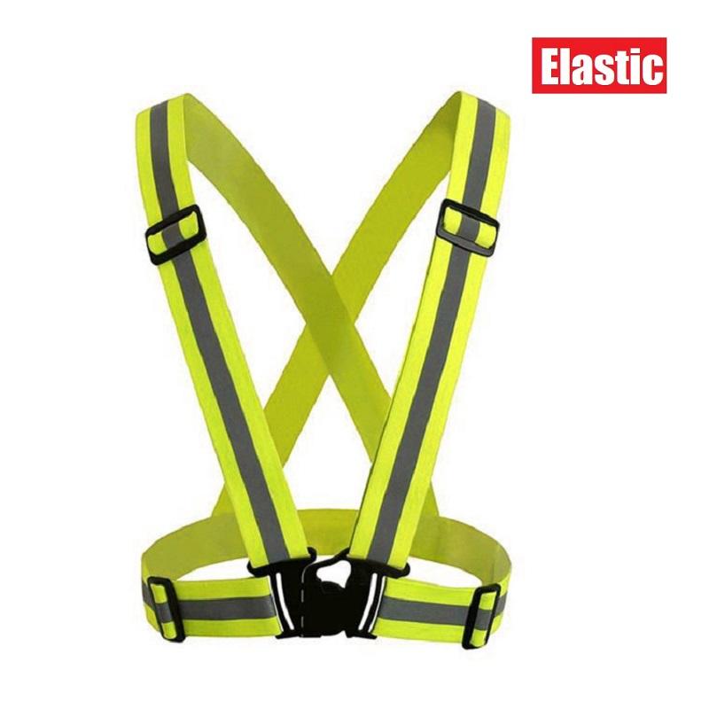 12 Colors Highlight Reflective Straps Adjustable Safety Vest Elastic Band for Adults and Children Night Running Riding Clothing