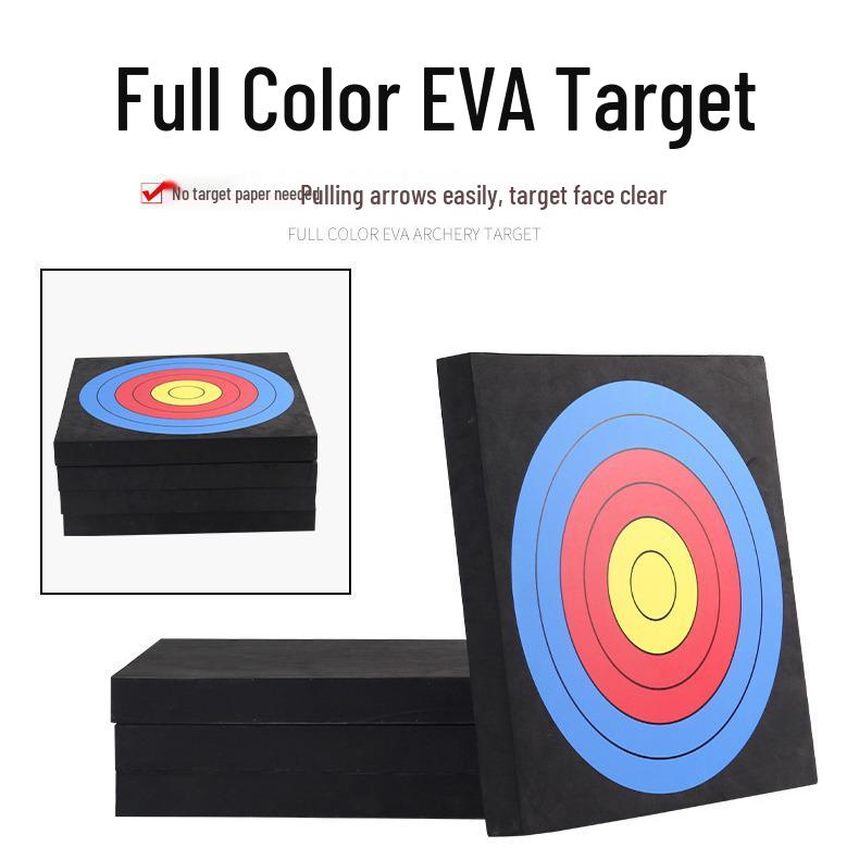 Full-Color EVA Target for Recurve Bow and Arrow Shooting Practice