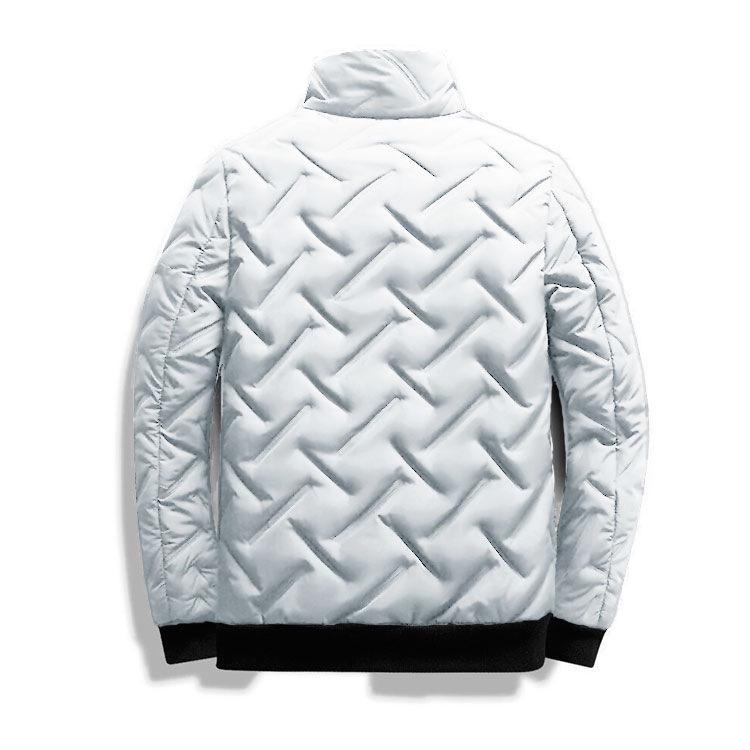 Men's Autumn/Winter Korean Style Lightweight Cotton Stand Collar Jacket