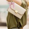 Pearls Bows Bag Charm Pendant Aesthetic Purse Charms Aesthetic Keychains Keyring for Women Backpack Purse Handbag Decors