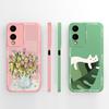 For Vivo Y17S Case Artistic Phone Cover Camera Protection Anti Choc Soft Liquid Silicone Bumper For VivoY17S Y 17S Back Cover