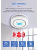 2-in-1 Smoke & Carbon Monoxide Detector with CE FCC ROHS Certification, Standalone Sound & Light Alarm
