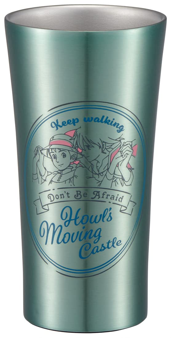 

Skater Insulated Stainless Steel Moving Castle Tumbler, 400ml, Howl s (STB4N-A)