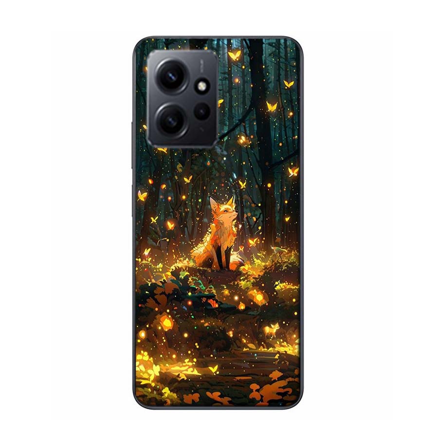 Red Fox Vulpes Phone Case For Redmi Note 14 15 Pro 5G 13 12 Pro Plus 11 11T 11E 11S 10 Pro 10S 9 9S Cover Cell Clear TPU Capa Co