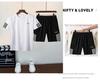 Boys' Summer Quick-Dry Shorts Set with T-Shirt - Sports Casual Outfit