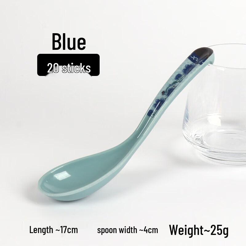Commercial Melamine Long-Handle Soup Spoon