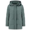 Plus Size XL-6XL Middle Age Women's Down Coats Winter Vintage Parkas Hooded Elegant Loose Thick Warm Down Jackets Woman Outerwears