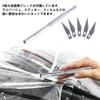 LIKENNY Squeegee Car Wrapping Film Application Tool Kit Plastic Scraper Application Tool Kit Car