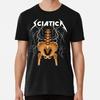 Sciatica Skeleton Nerve Rocks Humor Size S To 5XL Made In the USA T-Shirt