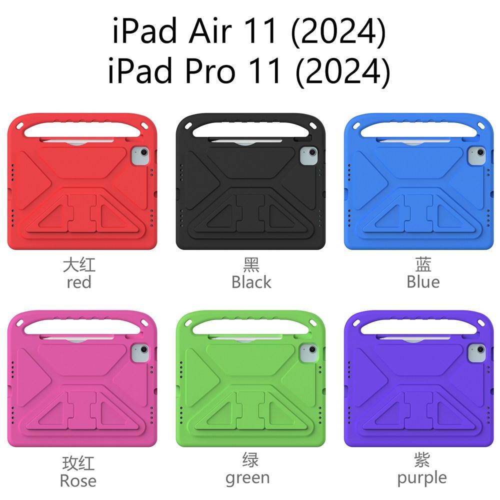 Case for iPad Pro 11 M4 A2836 A2837 A3006 EVA Kids Cover for iPad Air 11 M2 A2902 A2903 A2904 Coque 11.0 Inch