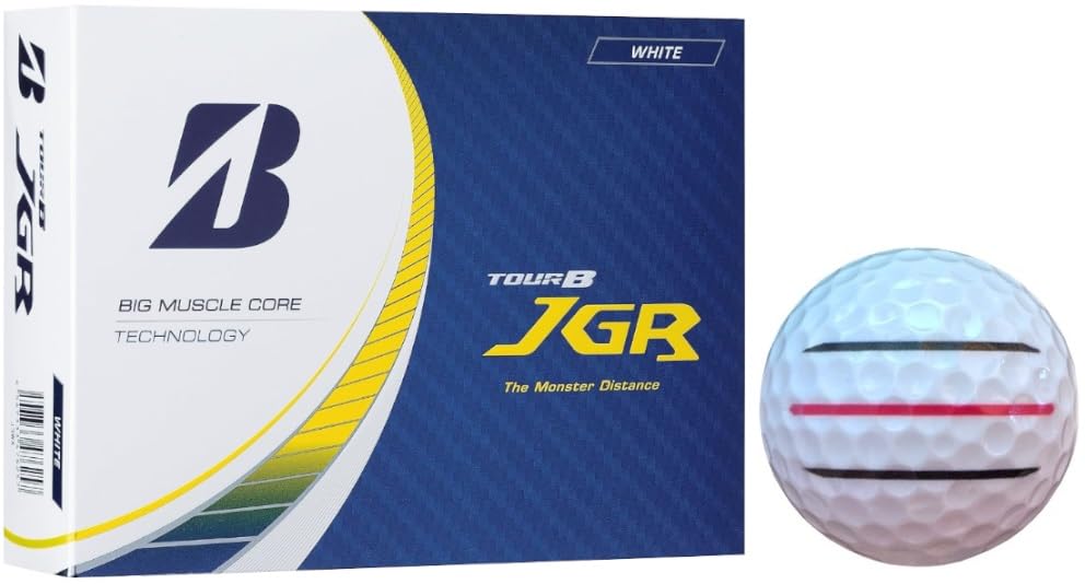 

Мяч для гольфа TOUR B JGR Модель 2023 года с 3 линиями 1 [Линия Hapiraki_Golf] (Белая дюжина_3 линии) белый