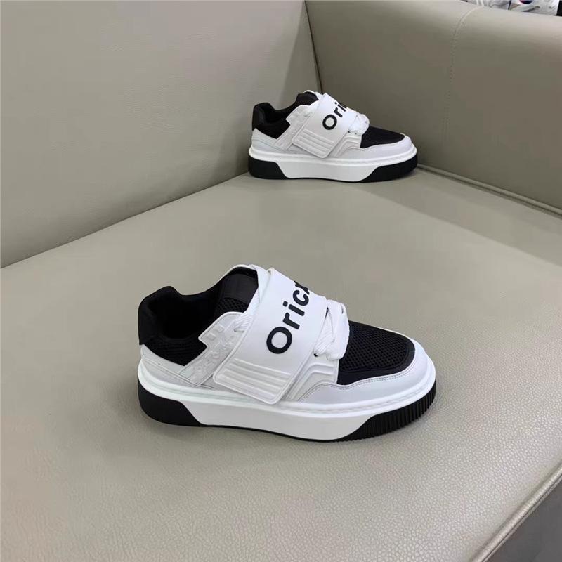 

Spring and summer new mesh niche original casual board shoes platform bread shoes qs 38