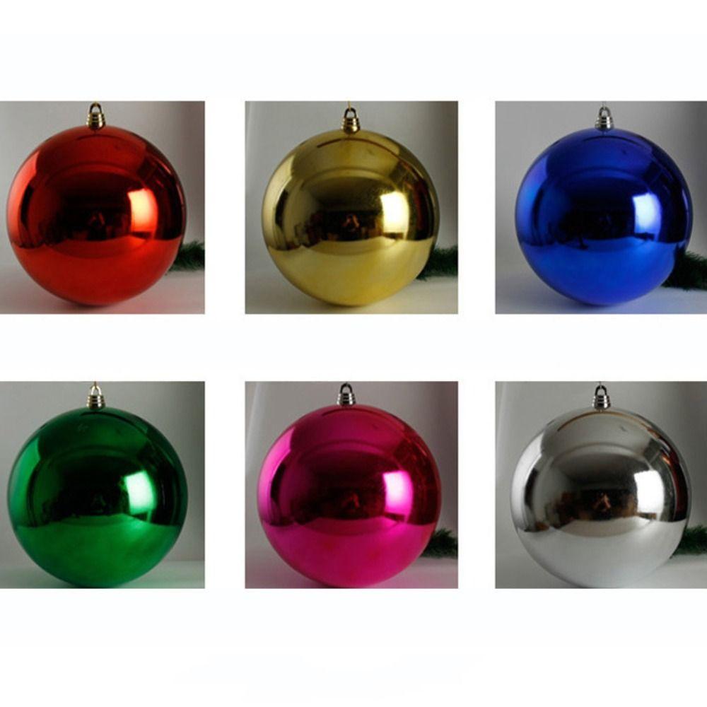 20CM Weihnachten Löwe Tiger Ball Kunststoff Weihnachtsbaumkugeln Hochwertige Riesige Weihnachtskugel Zuhause