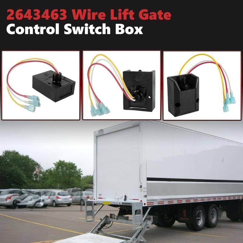 Truck Accessory for GPT-25 GPT-3 GPT-4 72-150 Liftgate Switches 264346 Replacement Waterproof Lift Gate Control Switches Box