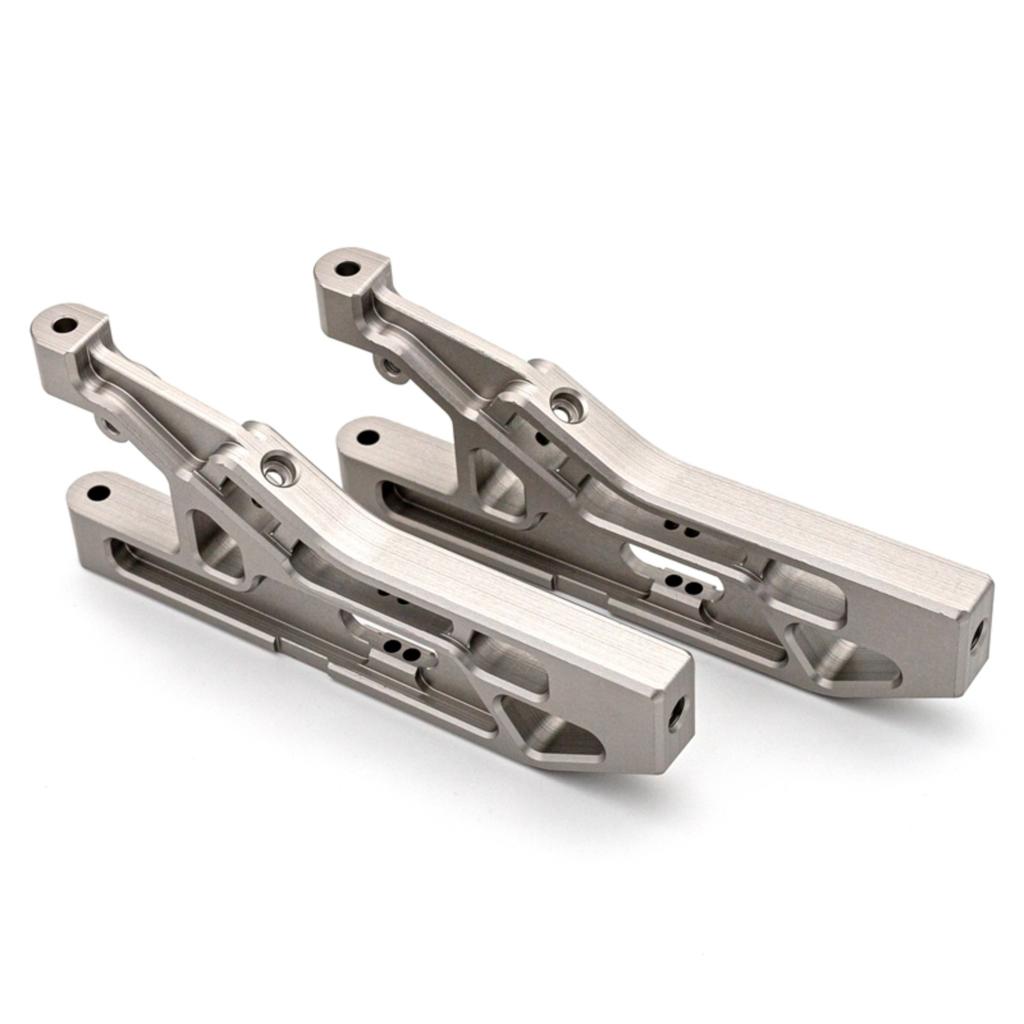 2Pcs Remote Control Front Upper Suspension Arm Aluminum Alloy Replacement for Corally Kronos 6S 1Celsius8 Remote Control Car Model  Body Parts