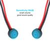 uxcell 5pcs Electret Microphone Mini Speaker with 60mm Connector Wire for DVD EVD Multimedia Mobile Portable Advertising Machines 4x1.5mm