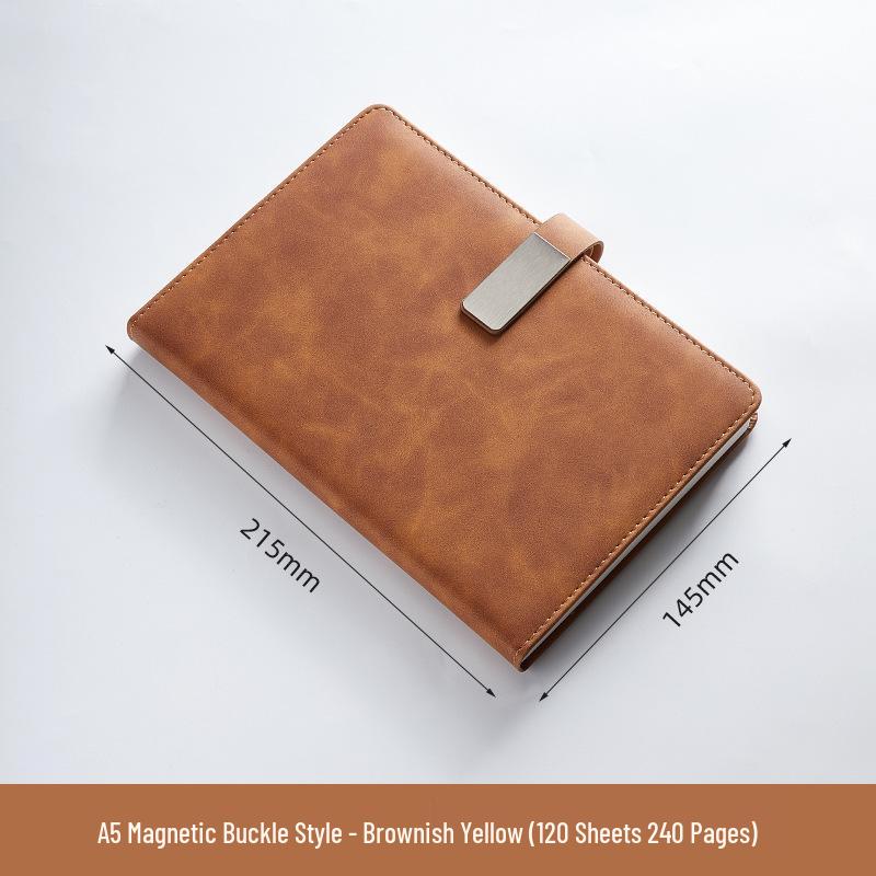A5 Custom Logo Business Notebook Set - Premium Gift for Office Meetings
