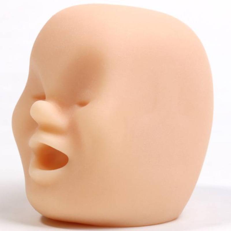 Fun Face Emotion Squeeze Ball Relax Toy For Children Adults Autism Sensory Anti-Stress Anxiety Relief Black Soft Squishy