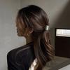 Sweet Elegant Girls Female Zinc Zinc Alloy Korean Grasping Clip Metal Hair Claw Hair Clip Hair Accessories