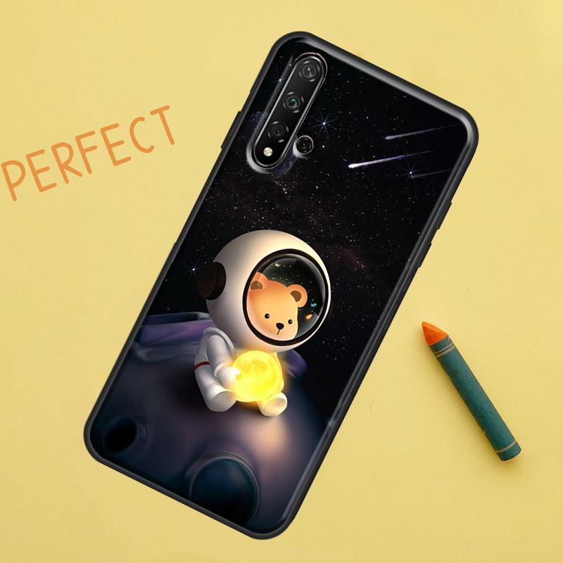 Cute Galaxy Astronaut For Huawei Nova 10 9 SE 11 Pro 12i 11i 8i Y60 Y70 Y90 Y61 Y91 Y72 Y73 P20 P40 P30 Lite Case