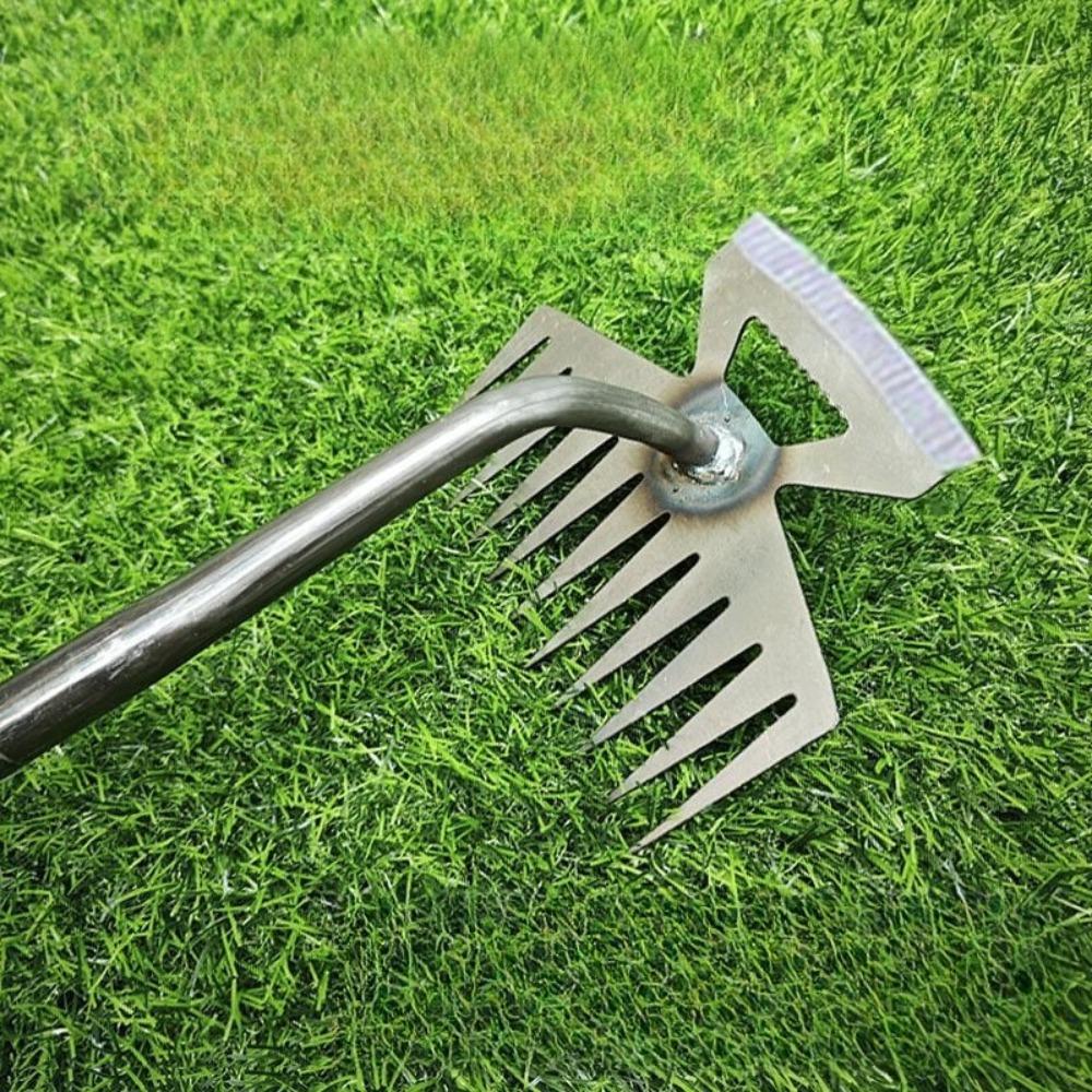 2-in-1 Gardening Hand Weeder Tool Puller Shovel Hand Weed Remover 5/6/11 Tooth for Garden Lawn Yard Hand Gardening Loose Soil