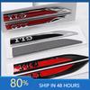 BSA1 For VOLKSWAGEN VW GTI For VOLKSWAGEN VW 16.2x2cm Car Side Fender Emblem Sticker GTI Polo Golf Passat Tiguan Arteon Touareg Taigo