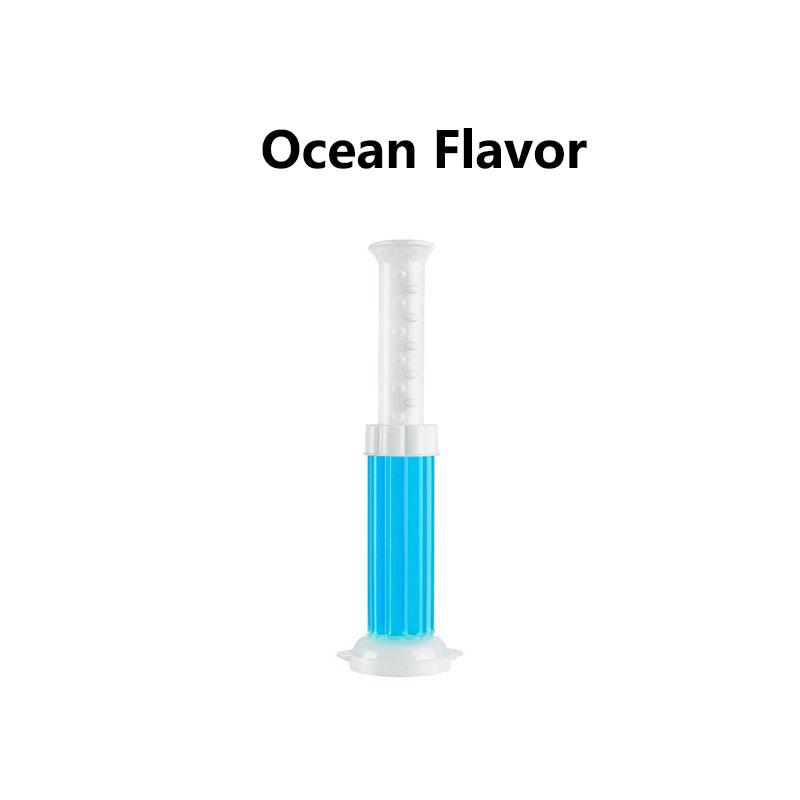 

Красочный Цветочный Ароматизированный Гель для Туалета Лимон Апельсин Роза Океанский Аромат Дезодорант Очиститель для Туалетного Бачка Ocean Flavor синий