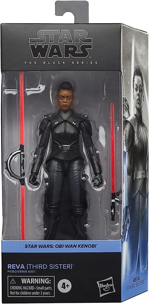 Hasbro Star Wars Black Series Reva (Third Sister) 6-inch (15cm) Star Wars: Obi-Wan Kenobi Action Figure, Ages 4 and Up, F4362, Authentic