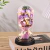 Carnation Eternal Flower Glass Cover Mother's Day Gift Dried Flower Soap Bouquet Creative Gift Ornament