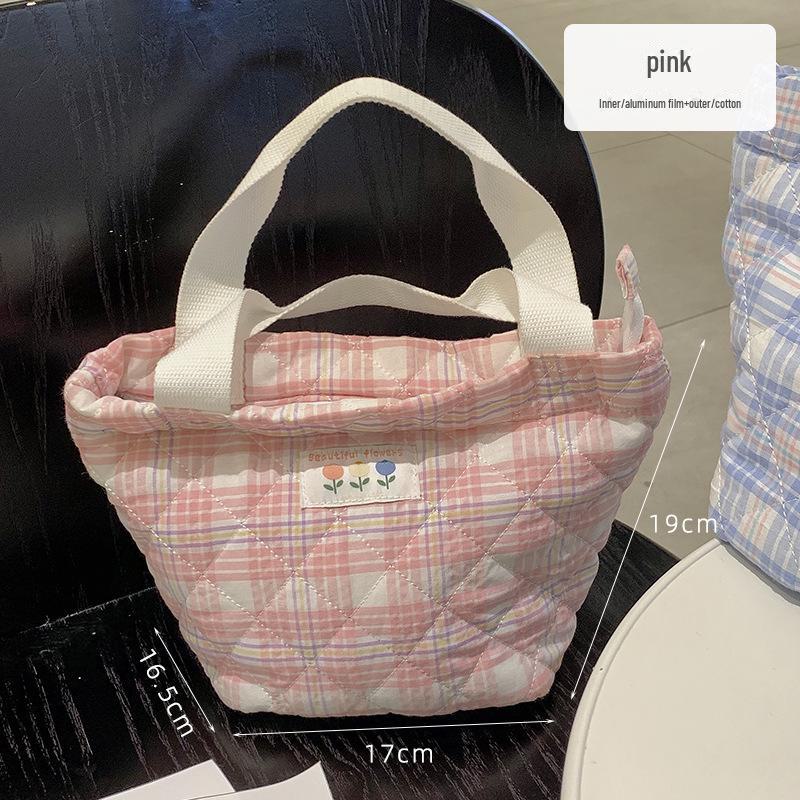 Large Capacity Insulated Lunch Bag for Students and Office Workers – Thickened Aluminum Foil Handbag