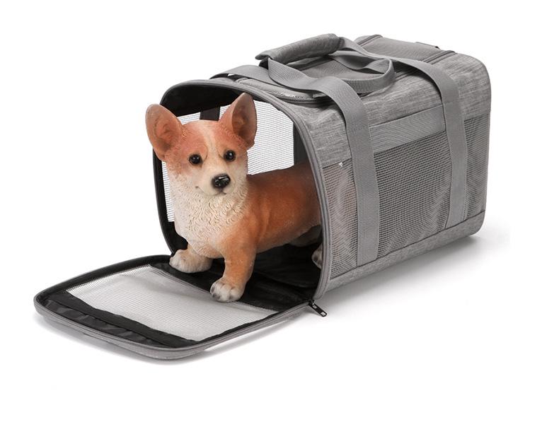 Portable Pet Travel Bag: One-Shoulder Cat, Dog, and Teddy Bear Carrier